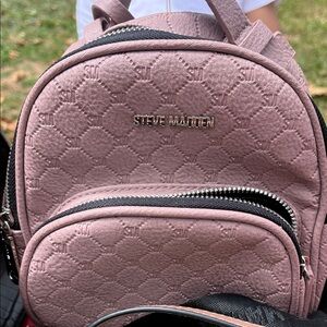 Steve Madden Pink Backpack